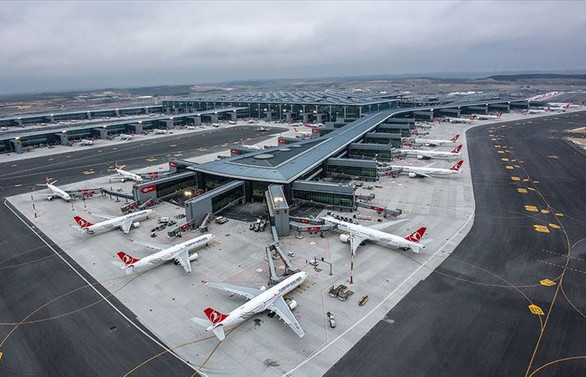 İstanbul Havalimanı havadan görüntülendi