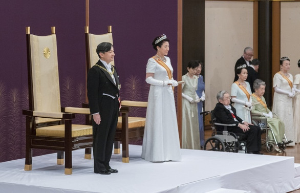 Japonya'da tahtın yeni sahibi Naruhito