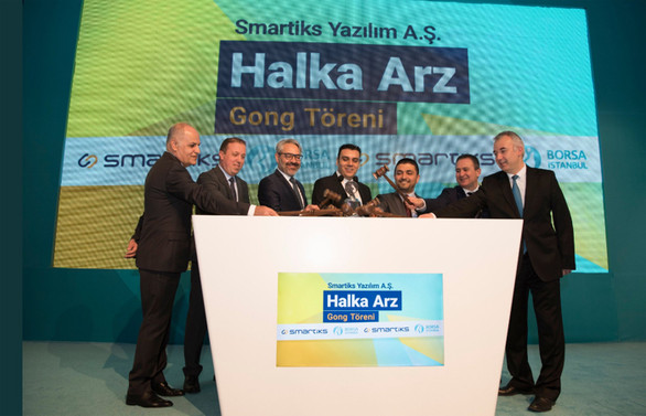 Borsa'da gong Smartiks için çaldı
