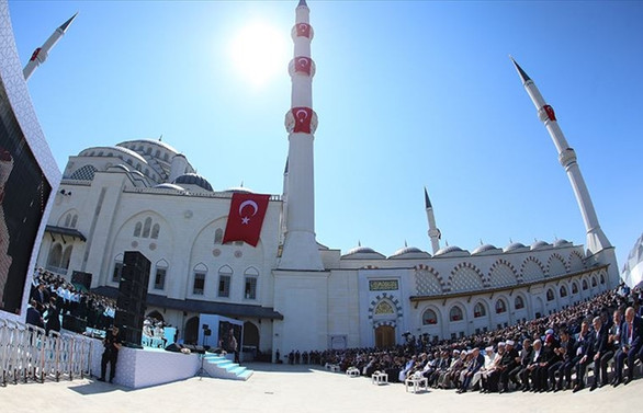 Büyük Çamlıca Camisi açıldı