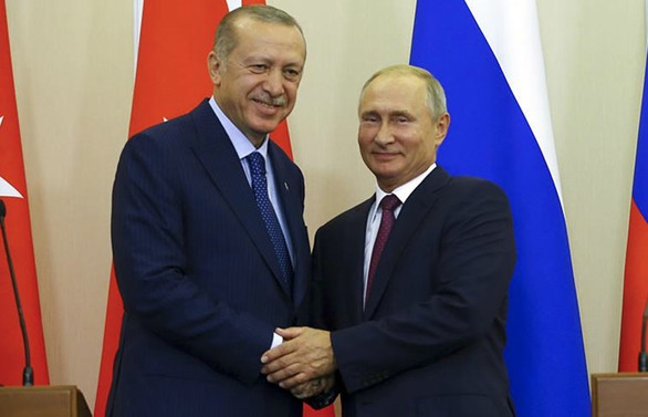 Cumhurbaşkanı Erdoğan, Putin ile görüştü
