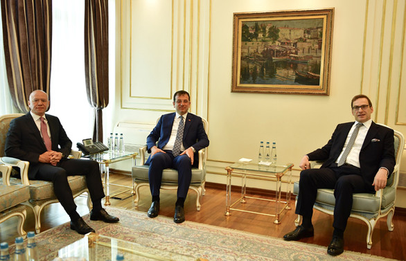 Ömer Koç'tan İmamoğlu'na ziyaret