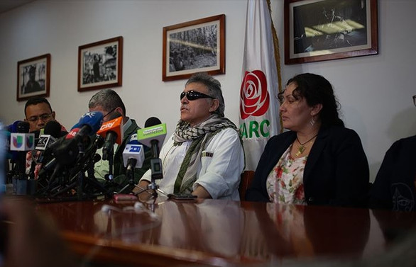 FARC'ın sembol ismi Kolombiya Kongresi'nde