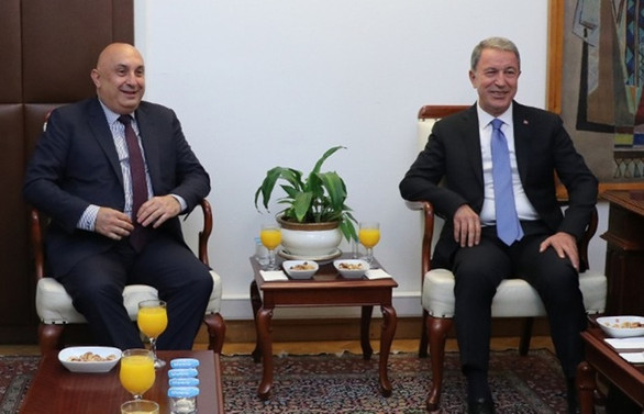 Akar'dan CHP'ye 'askerlik sistemi' ziyareti