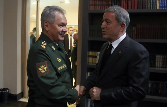 Bakan Akar, Rus mevkidaşı ile görüştü