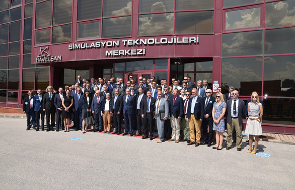 NATO Savunma Kolejinden HAVELSAN'a ziyaret