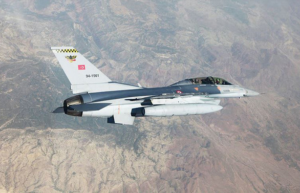 Pençe Harekatı'nda PKK'ya ait mevziler vuruldu
