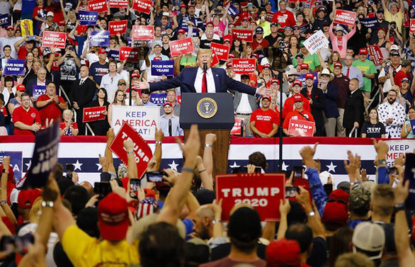 Trump yeni dönem başkan adaylığı için seçim kampanyasına başladı