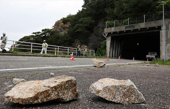 Japonya'daki depremde 26 kişi yaralandı