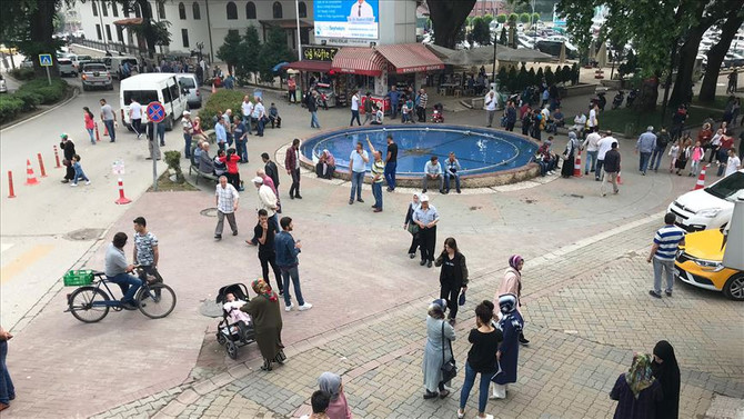 Sakarya'da 4,6 büyüklüğünde deprem