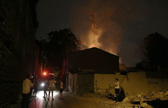 Fatih'te gecekondu yangını: 1 ölü, 1 yaralı
