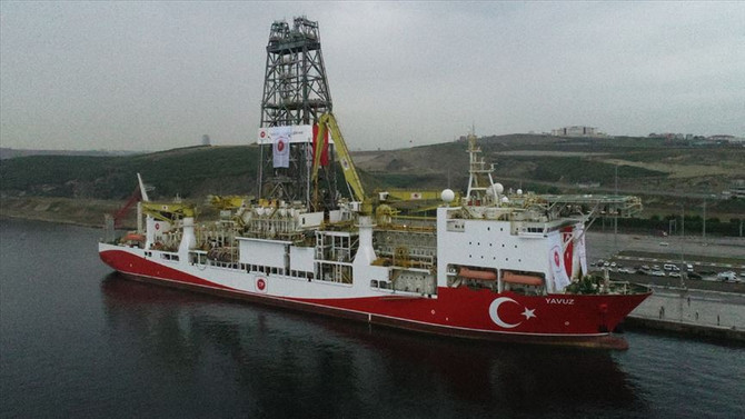'Yavuz', Akdeniz'e uğurlandı
