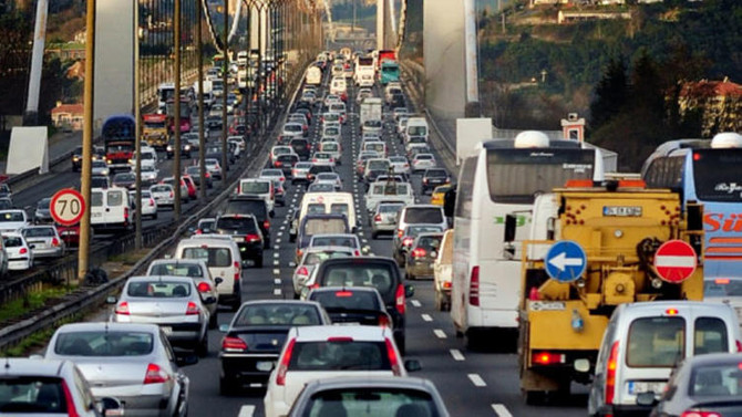 2017'de 304 milyar 207 milyon kilometre yol katedildi