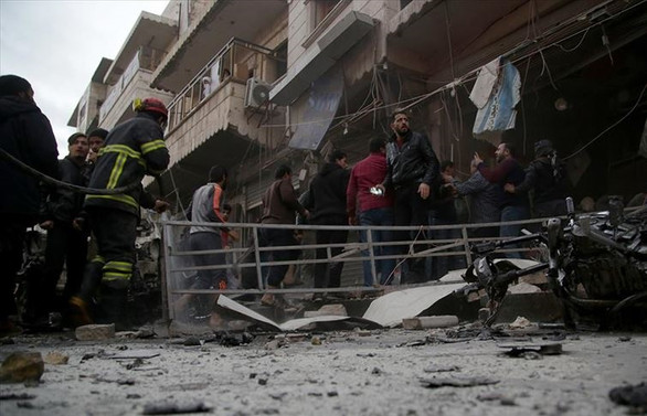 Bab'da bombalı saldırı: 13 yaralı