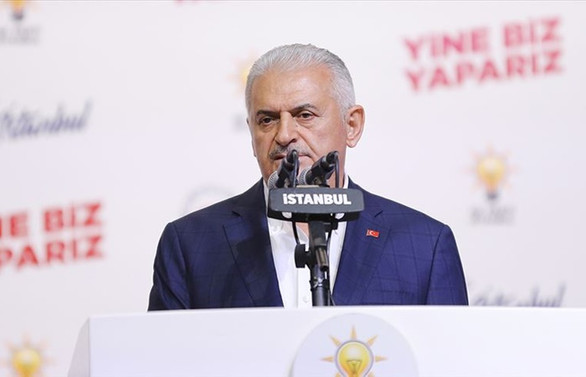 Binali Yıldırım, İmamoğlu'nu tebrik etti