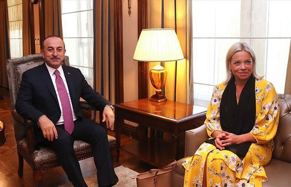 Çavuşoğlu BM Irak Özel Temsilcisi Plasschaert ile görüştü