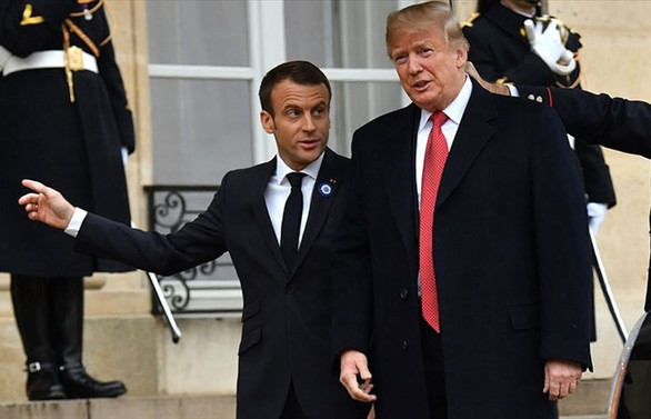 Macron: Trump Avrupa'ya karşı duruşunu netleştirmeli