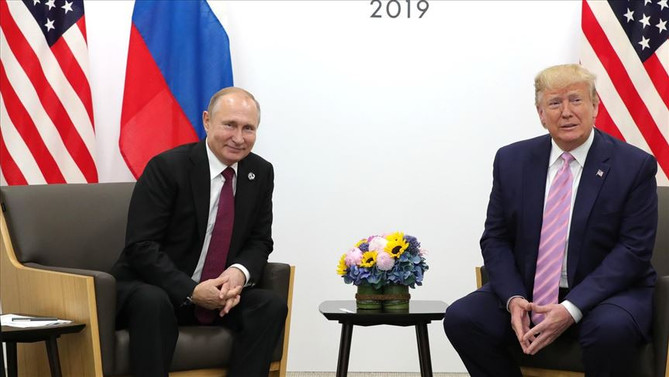Putin ve Trump G20'de bir araya geldi