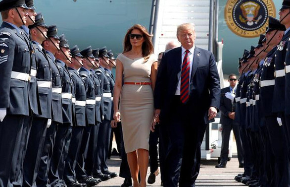 Trump'ın tartışmalı İngiltere ziyareti başlıyor