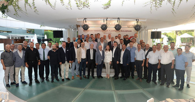 Bursa Ev Tekstili Birlik Platformu ilk toplantısını gerçekleştirdi