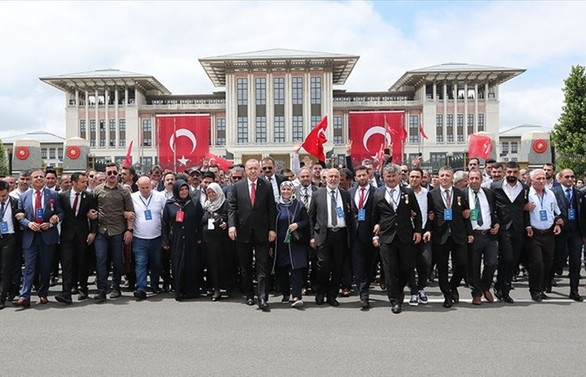 Beştepe'de anma töreni düzenlendi