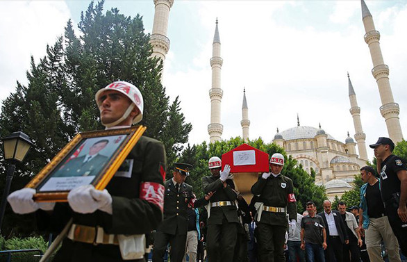 Şehit Uzman Çavuş Gökçü, son yolculuğuna uğurlandı