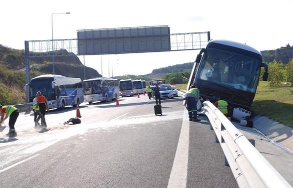 Kuzey Marmara Otoyolu'nda kaza: 4 yaralı