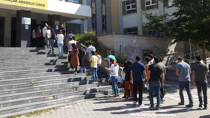KPSS Alan Bilgisi 3. oturumu başladı