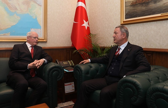 Akar ile Jeffrey görüşmesinde 'Suriye' ele alındı