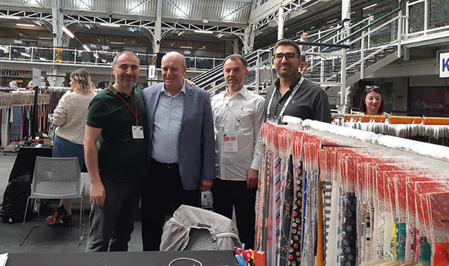 Bursalı tekstilciler Londra Tekstil 2019 Fuarı’nda