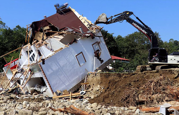 Kurum: Düzce'de 475 bina selden etkilenmiş durumda