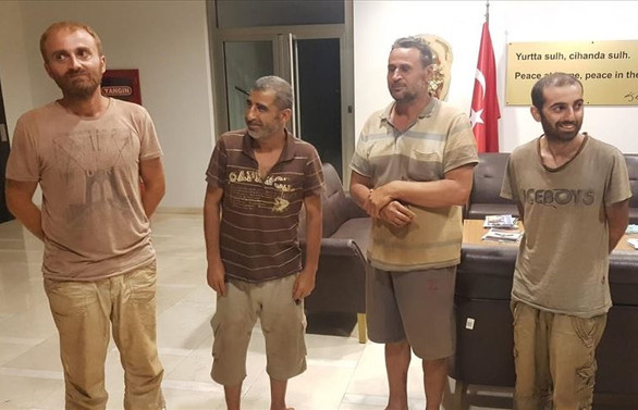 Nijerya'da kurtarılan 4 Türk vatandaşı Abuja Büyükelçiliğine getirildi
