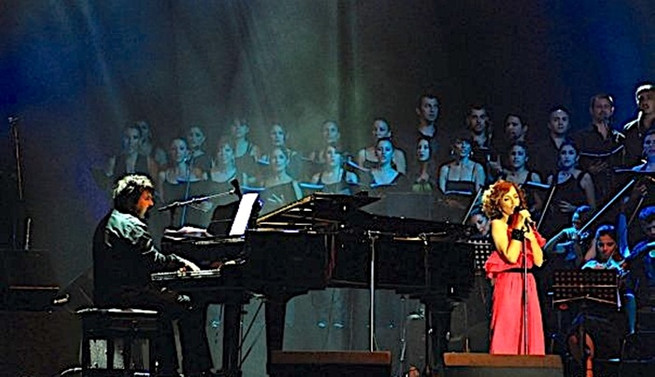 Sertab Erener ve Sabri T. Tırpan ENKA Açıkhava’da