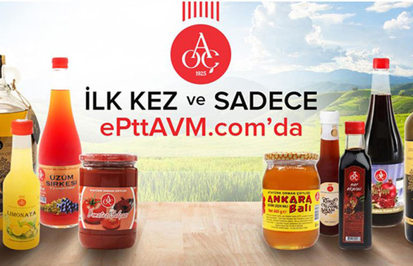 e-PTTAVM'de AOÇ ürünlerinin satışına başlandı