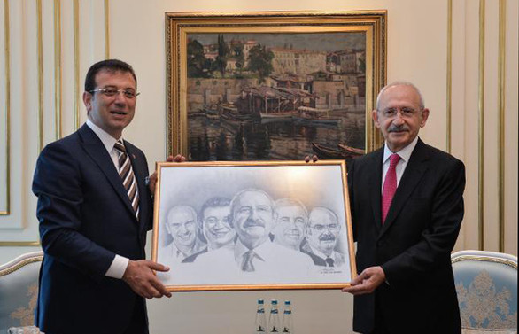 Kılıçdaroğlu, İBB'yi ziyaret etti
