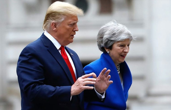 Trump ile May görüştü