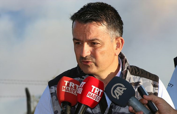 Bakan Pakdemirli'den yangın açıklaması