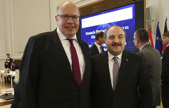 Bakan Varank, Alman Bakan Altmaier ile görüştü