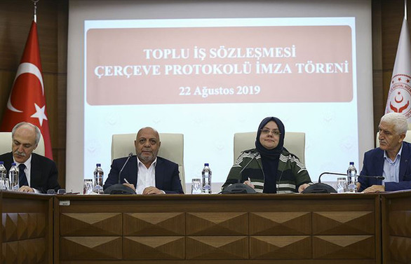 Kamu Kesimi Toplu İş Sözleşmesi imzalandı