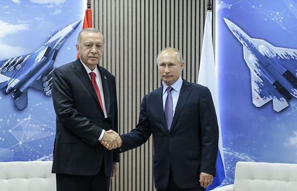 Erdoğan ve Putin Moskova'da bir araya geldi