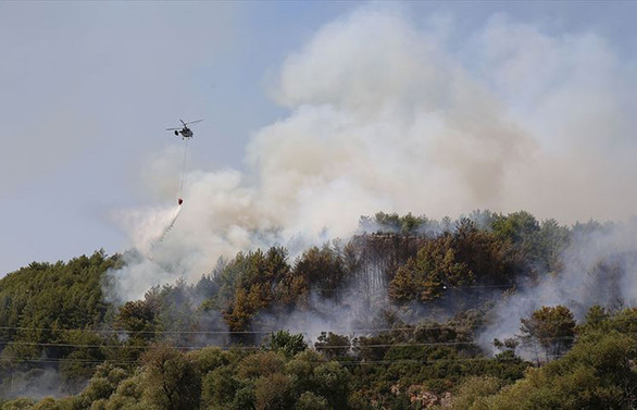 Antalya ve Muğla'da orman yangını