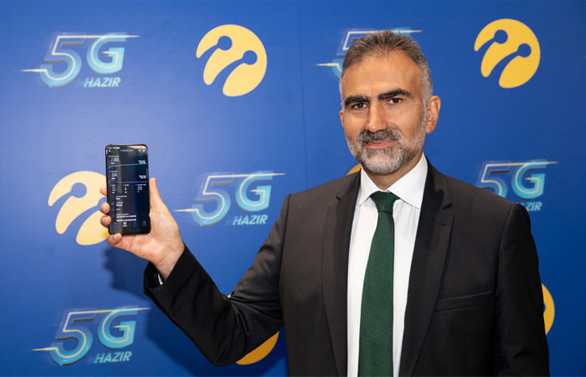 Turkcell 5G'de hız rekoru kırdı
