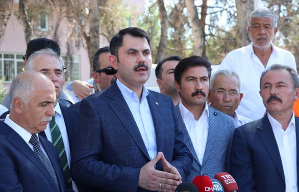 Bakan Kurum Denizli'de: 976 binanın 108'i ağır hasarlı