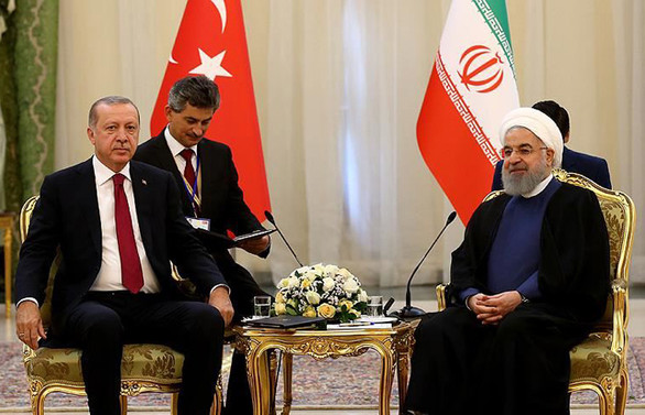 Erdoğan ile Ruhani görüşmesi sona erdi