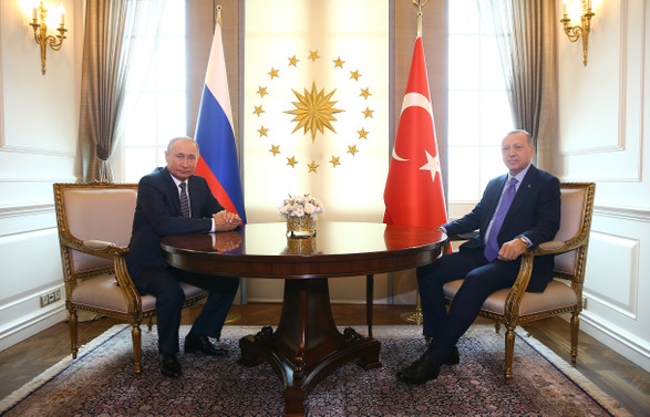 Erdoğan-Putin görüşmesi sona erdi