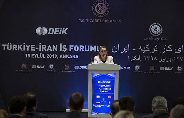 Pekcan: Türkiye-İran ilişkileri iş dünyasının önünü açıcı bir yön alıyor