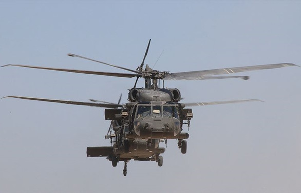 Fırat'ın doğusunda yedinci ortak helikopter uçuşu
