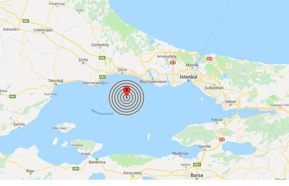 İstanbul'da 3,8 büyüklüğünde deprem