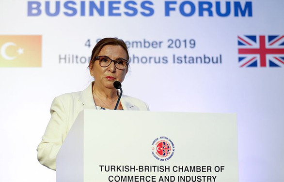Pekcan: Brexit sonucunda da Türk-İngiliz dostluğu devam edecek