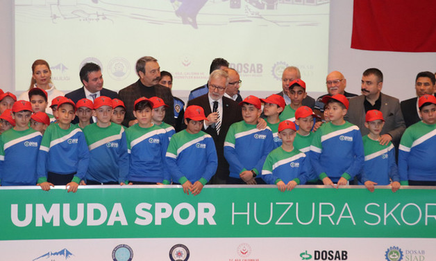 “Umuda Spor Huzura Skor”a bu dönem 76 öğrenci
